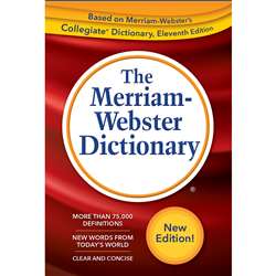 Webster Dictionary Trade Paperback 2019 Copyright, MW-6688