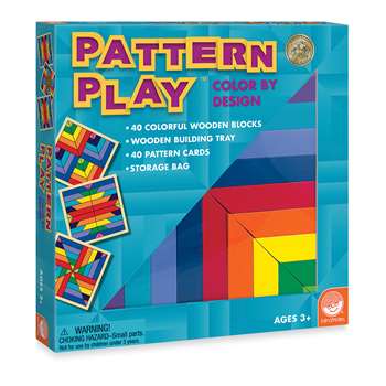 Pattern Play Blocks Age 2 & Up By Mindware