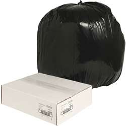 Nature Saver Black Low-density Recycled Can Liners - NAT00990