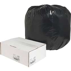 Nature Saver Black Low-density Recycled Can Liners - NAT00996