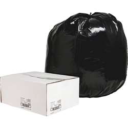 Nature Saver Black Low-density Recycled Can Liners - NAT00997
