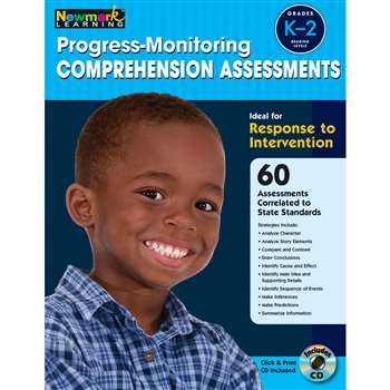Progress Monitoring Comprehension Assessments Gr K-2 By Newmark Learning