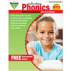 Everyday Phonics Gr 1 Intervention Activities By Newmark Learning