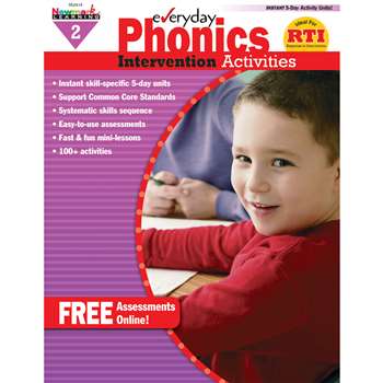 Everyday Phonics Gr 2 Intervention Activities By Newmark Learning