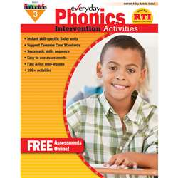 Everyday Phonics Gr 3 Intervention Activities By Newmark Learning