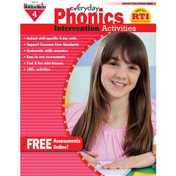 Everyday Phonics Gr 4 Intervention Activities By Newmark Learning