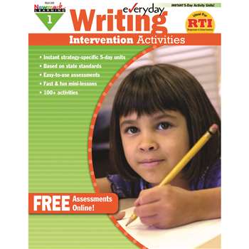 Everyday Writing Gr 1 Intervention Activities By Newmark Learning