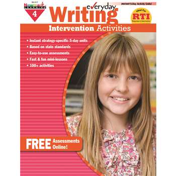 Everyday Writing Gr 4 Intervention Activities By Newmark Learning