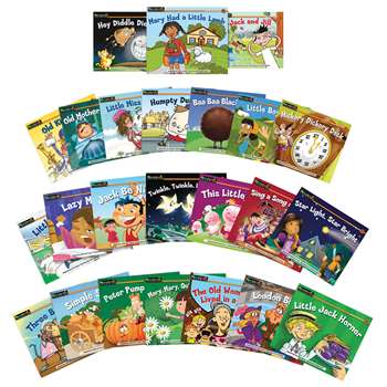 Rising Readers Fiction 24 Title Set Volumes 2 & 3 Nursery Rhyme Tales By Newmark Learning