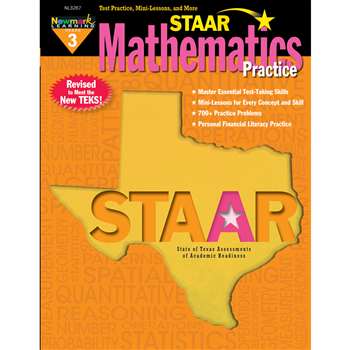 Staar Math Practice Grade 3, NL-3267