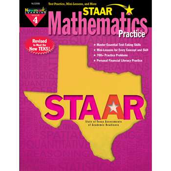 Staar Math Practice Grade 4, NL-3268