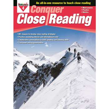 Conquer Close Reading Gr 4, NL-3273