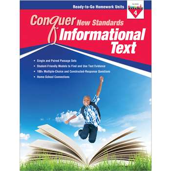 Conquer New Standards Informational Text Gr 4, NL-3590