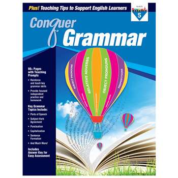 Grade 5 Conquer Grammar, NL-4625