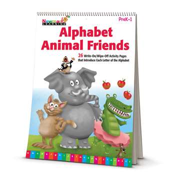 Learning Flip Charts Alphabet Animal Friends, NL-4679