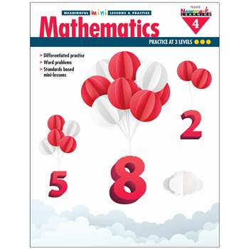 Mini Lessons & Practice Math Gr 4 Meaningful, NL-5432