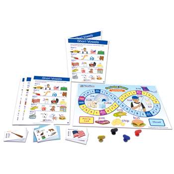 Lang Arts Learning Centers Short Vowels, NP-221914