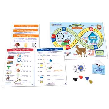 Lang Arts Learning Centers Vowel Digraphs, NP-221920