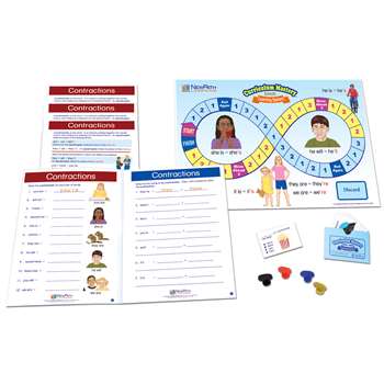 Language Arts Learning Centers Contractions, NP-221923