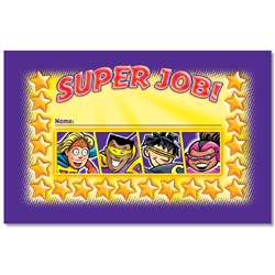 Super Job Incentive Punch Cards By North Star Teacher Resource