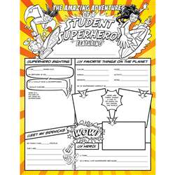 Student Superheroes Activity Poster Fill Me &quot; NST3092