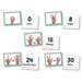 American Sign Language Cards Number 0-30 - NST9093