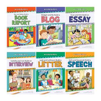 Set 1 Writing Builders 6 Book Set, NW-WBPB1