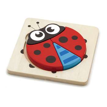 Ladybug Handy Block Puzzle, OTC50168