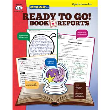 Ready To Go Book Reports Gr 5-6, OTM18130