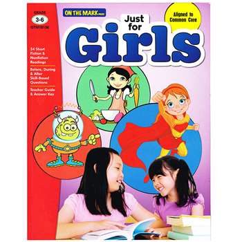 Just For Girls Gr 3-6 Reading Comprehension, OTM18136