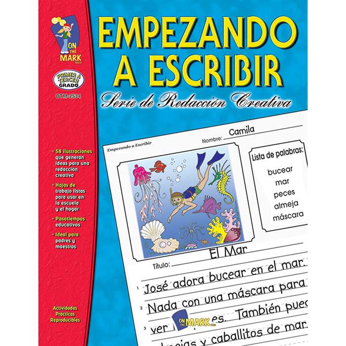 Empezando A Escribir Gr 1-3, OTM2534