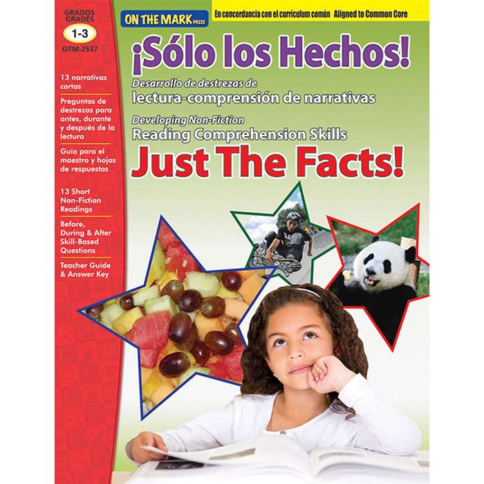 Solo Los Hechos Just The Facts Gr 1-3 Aligned To C, OTM2537