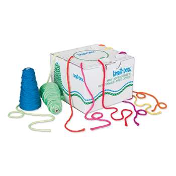 Mini Neon Yarn Dispenser 9 Cones Neon Colors, PAC0000040