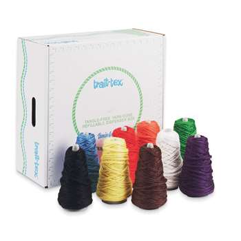 Jumbo Roving Yarn Dispensers Bright Colors 9 Cones, PAC0000340