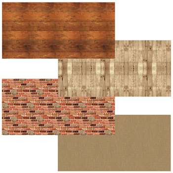 Bb Art Paper Rustic Asst 4/Ct, PAC0057536