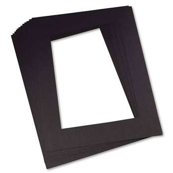 Pre-Cut Mat Frames Blck 12 Frames 12X18, PAC0072570