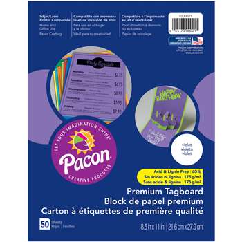 Premium Tagboard Violet, PAC1000021