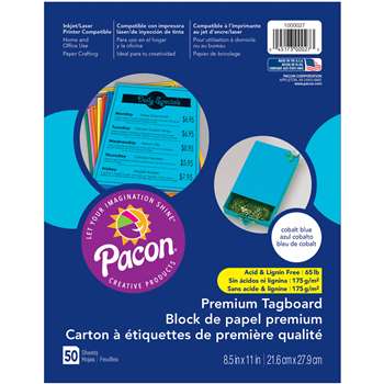 Premium Tagboard Cobalt Blue, PAC1000027