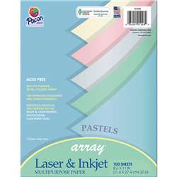 Array Multipurpose 100Sht Pastel Colors Paper By Pacon