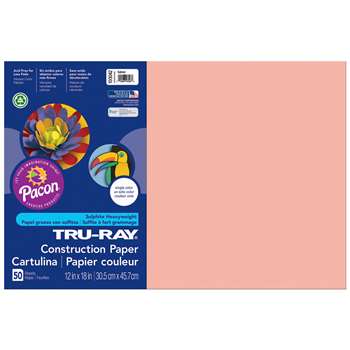 Shop Construction Paper Salmon 12X18 - Pac103042 By Pacon