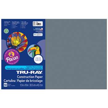 Shop Construction Paper Slate 12X18 - Pac103060 By Pacon