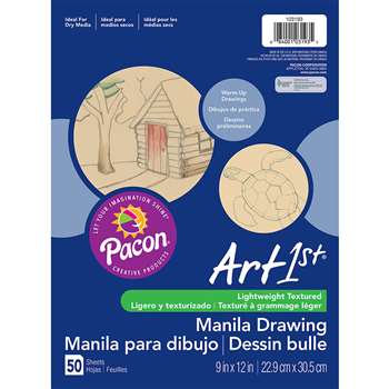 Cream Manila Drawing Paper 9 X 12 50Shts By Pacon