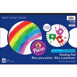 Painting & Marker Pad 18X12 40 Cnt By Pacon