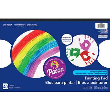 Painting & Marker Pad 18X12 40 Cnt By Pacon