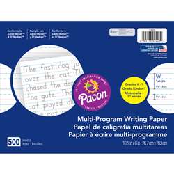 Dnealian Multi-Program Handwrting K 10 1/2 X 8 5/8 Long By Pacon