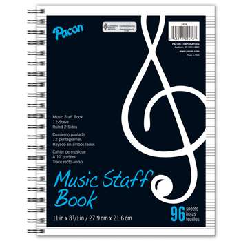 Music Staff Paper By Pacon