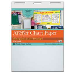 Heavy Duty Anchor 27X34 Unruled Chart Paper, PAC3370