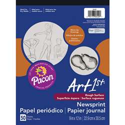 Art1St Newsprint Pad 9X12 50 Sht By Pacon