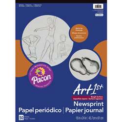 Art1St Newsprint Pad 18X24" 50 Sht By Pacon