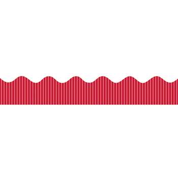 Metallic Bordette 2 1/4" X 25' Red By Pacon